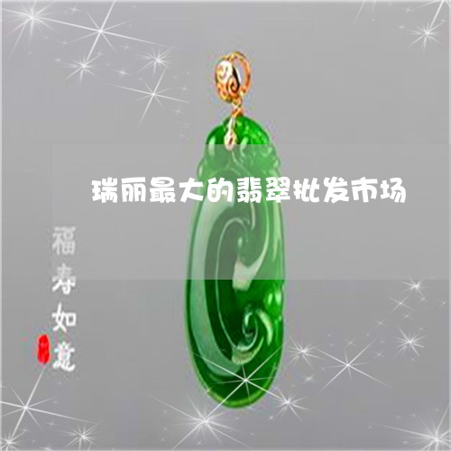 瑞丽最大的翡翠批发市场/2023110151843