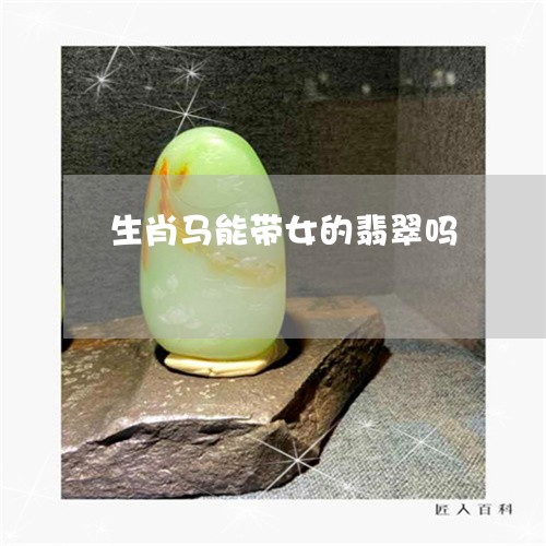 生肖马能带女的翡翠吗/2023092214814