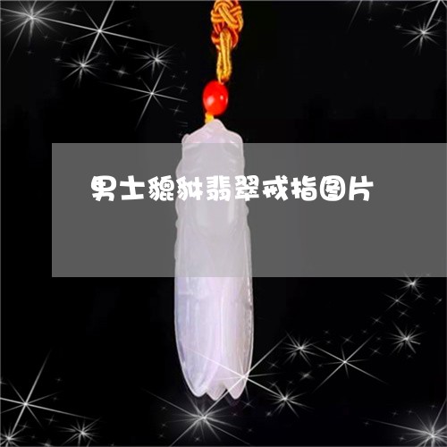 男士貔貅翡翠戒指图片/2023103112949