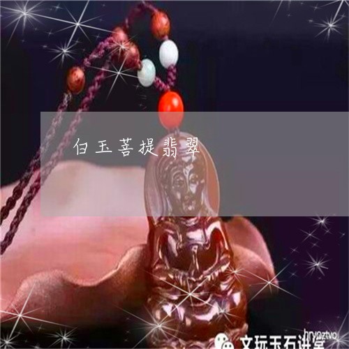 白玉菩提翡翠/2023031620725