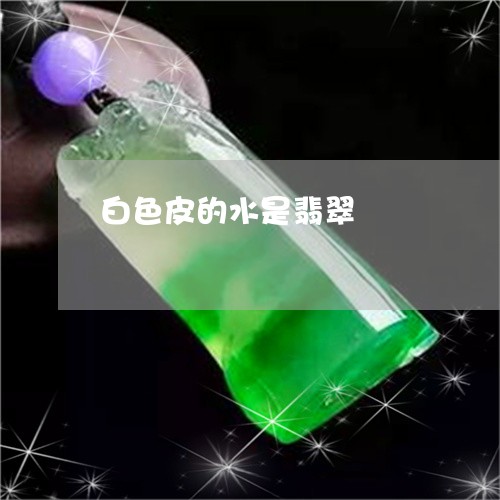 白色皮的水是翡翠/2023061567380