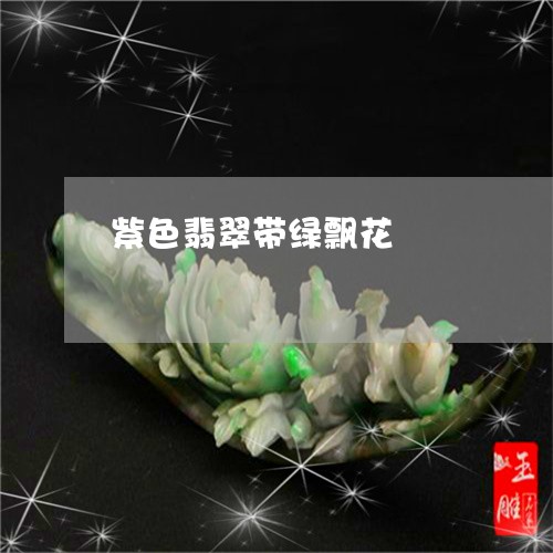 紫色翡翠带绿飘花/2023061420560