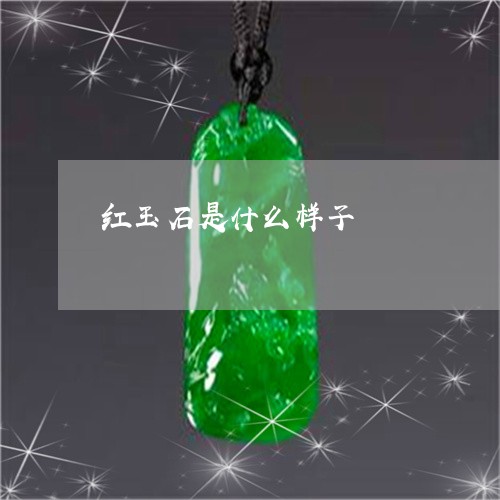 红玉石是什么样子/2023070903706