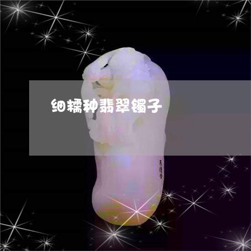 细糯种翡翠镯子/2023061652813