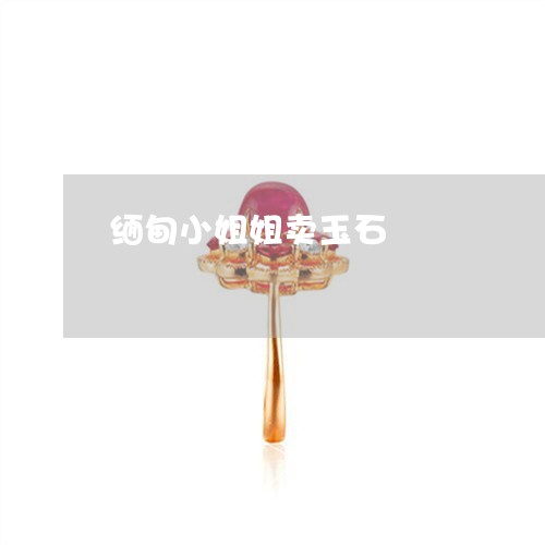 缅甸小姐姐卖玉石/2023070825038