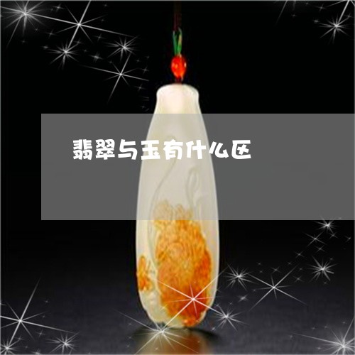 翡翠与玉有什么区/2023070838473