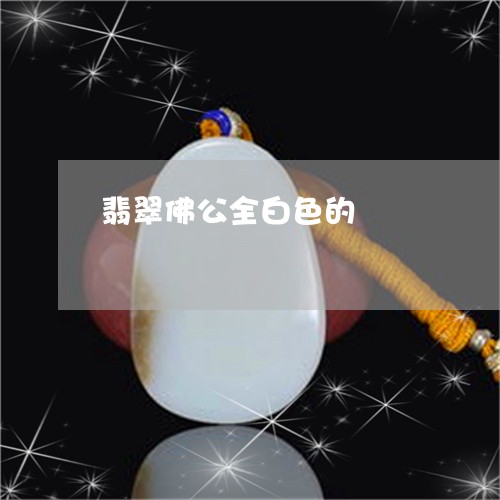 翡翠佛公全白色的/2023070862726