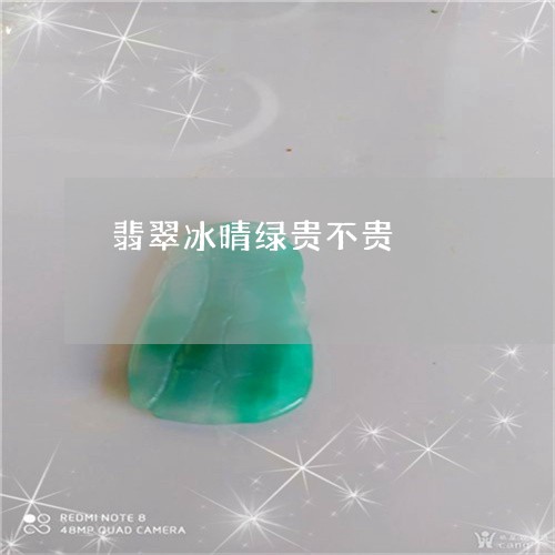 翡翠冰晴绿贵不贵/2023070830379