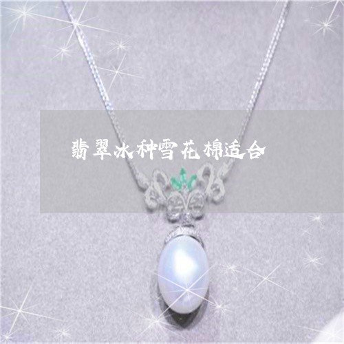 翡翠冰种雪花棉适合/2023122031583