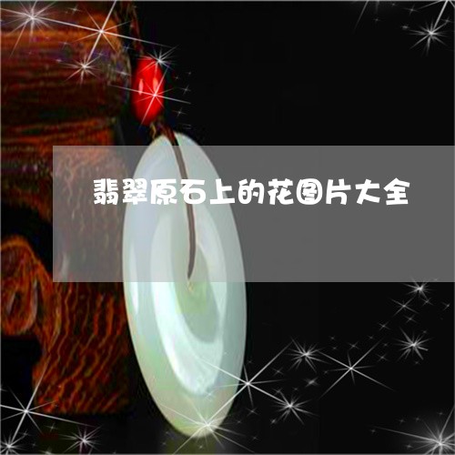 翡翠原石上的花图片大全/2023090688270