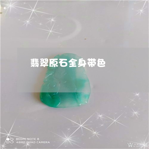 翡翠原石全身带色/2023070843037