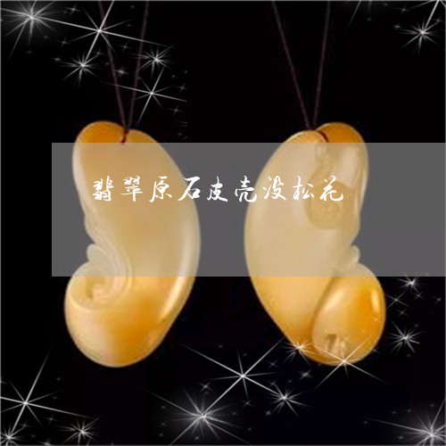 翡翠原石皮壳没松花/2023121906147