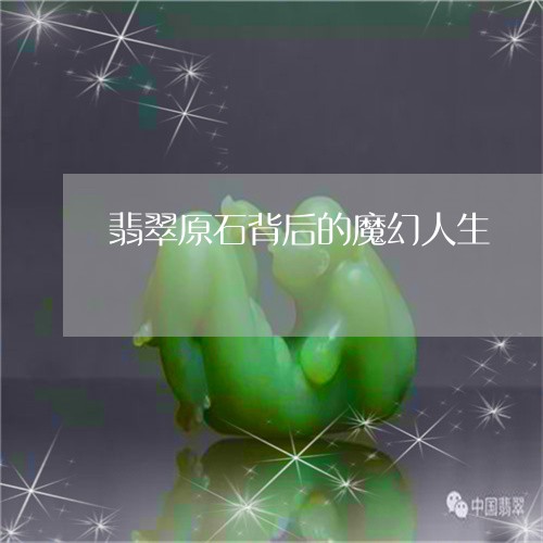 翡翠原石背后的魔幻人生/2023051326059