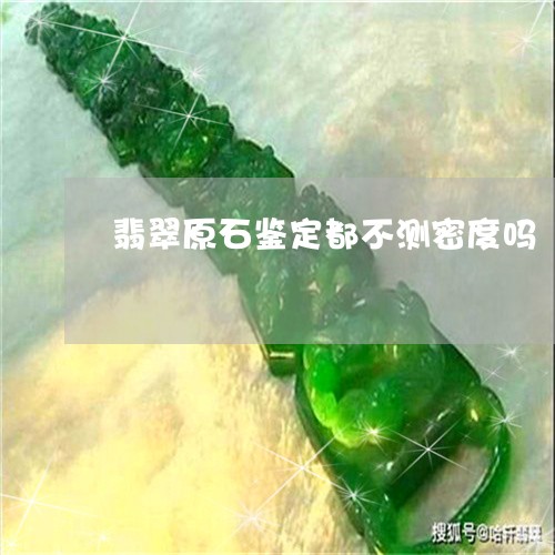 翡翠原石鉴定都不测密度吗/2023060955869