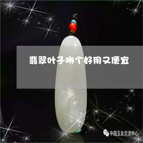 翡翠叶子哪个好用又便宜/2023112516130