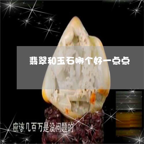 翡翠和玉石哪个好一点点/2023051283947