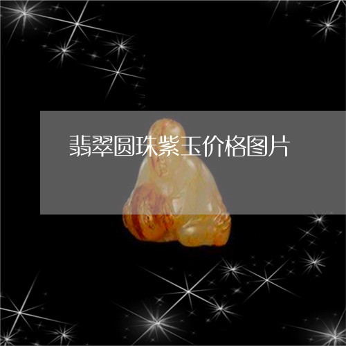 翡翠圆珠紫玉价格图片/2023112521805