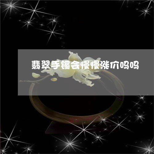 翡翠手镯会慢慢涨价吗吗/2023051199369