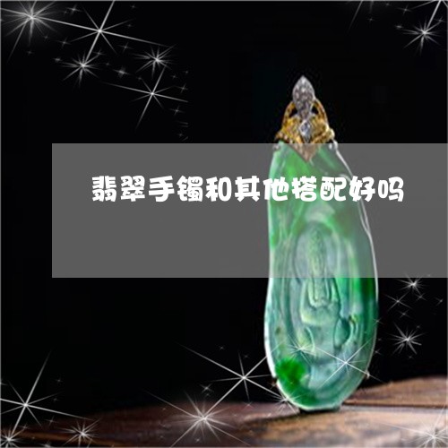 翡翠手镯和其他搭配好吗/2023051110382