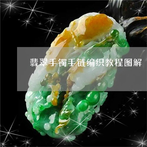 翡翠手镯手链编织教程图解/2023072340405