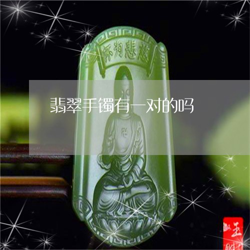 翡翠手镯有一对的吗/2023120528260