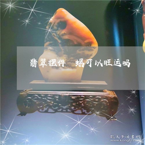 翡翠摆件蚚蜴可以旺运吗/2023062020503