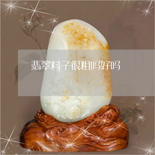 翡翠料子很粗吗好吗/2023120527102