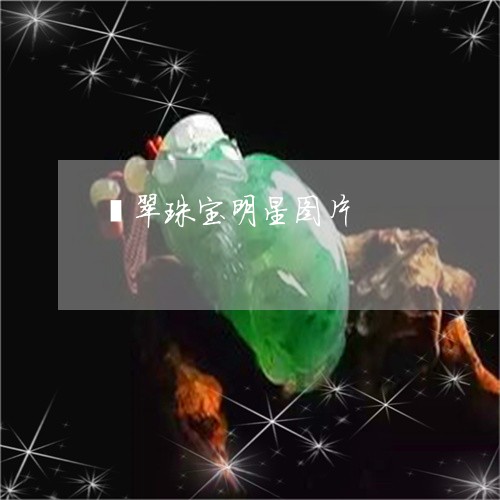 翡翠珠宝明星图片/2023073140837