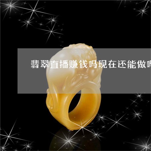 翡翠直播赚钱吗现在还能做吗/2023112445715