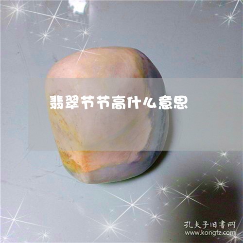 翡翠节节高什么意思/2023120391614