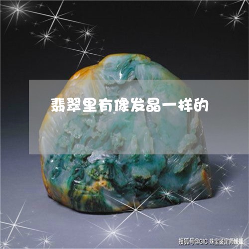 翡翠里有像发晶一样的/2023090811594