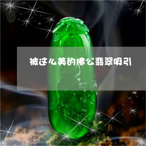 被这么美的佛公翡翠吸引/2023061703848