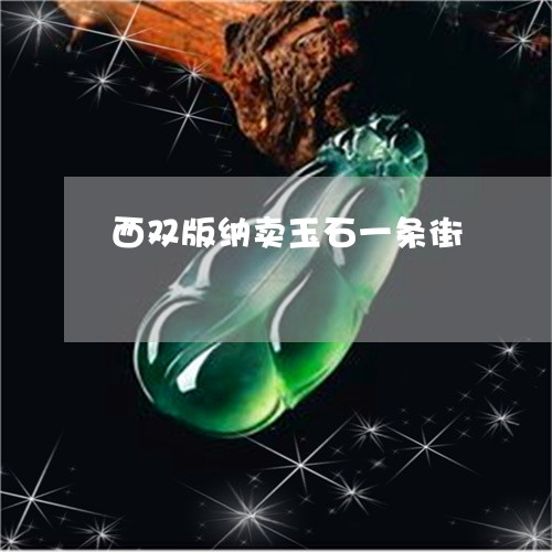 西双版纳卖玉石一条街/2023051187293