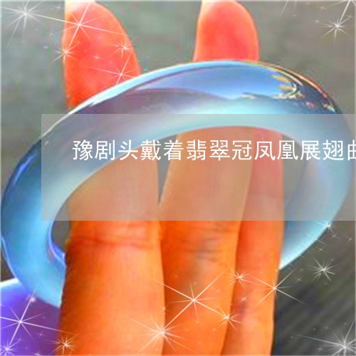 豫剧头戴着翡翠冠凤凰展翅曲谱/2023100741483