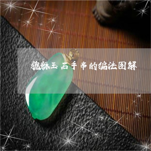 貔貅玉石手串的编法图解/2023061700480