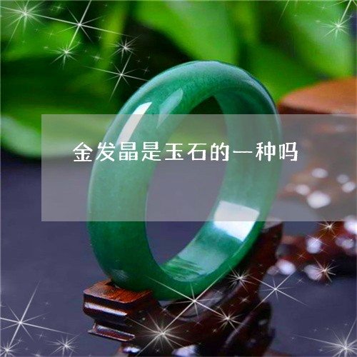 金发晶是玉石的一种吗/2023051125147