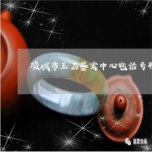 项城市玉石鉴定中心电话号码/2023112333836